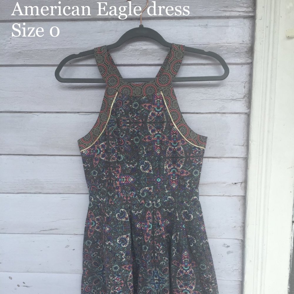 Patterned Dress NWT (CLOSET CLOSING JULY) - Picture 5 of 5